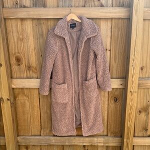 Brave Soul Brown Teddy Jacket